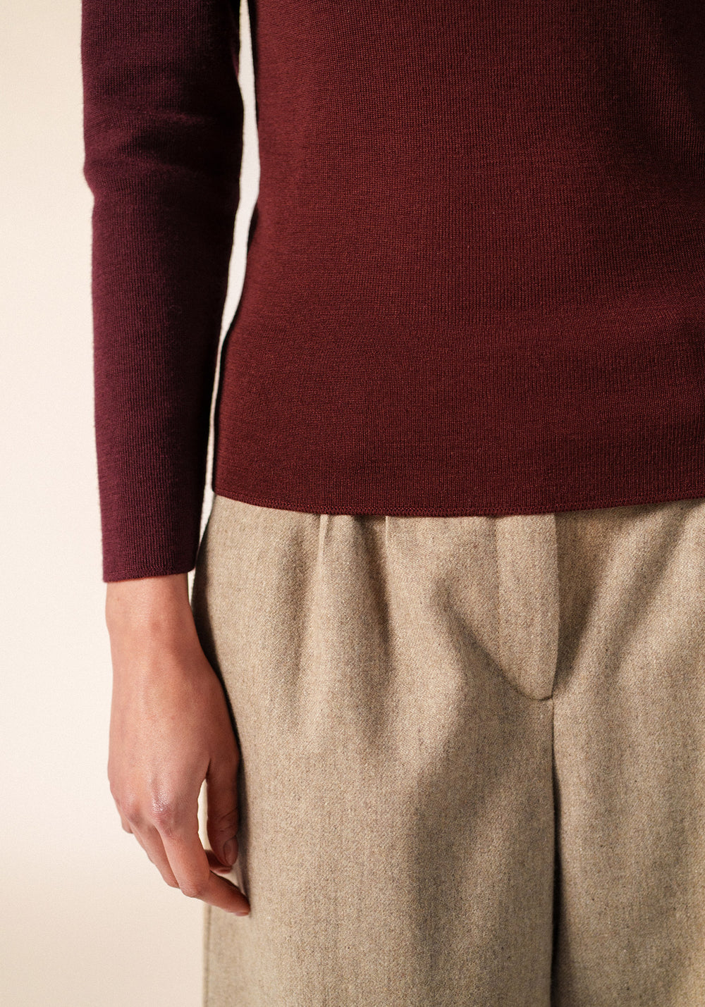Marée sailor jumper (TWEED)