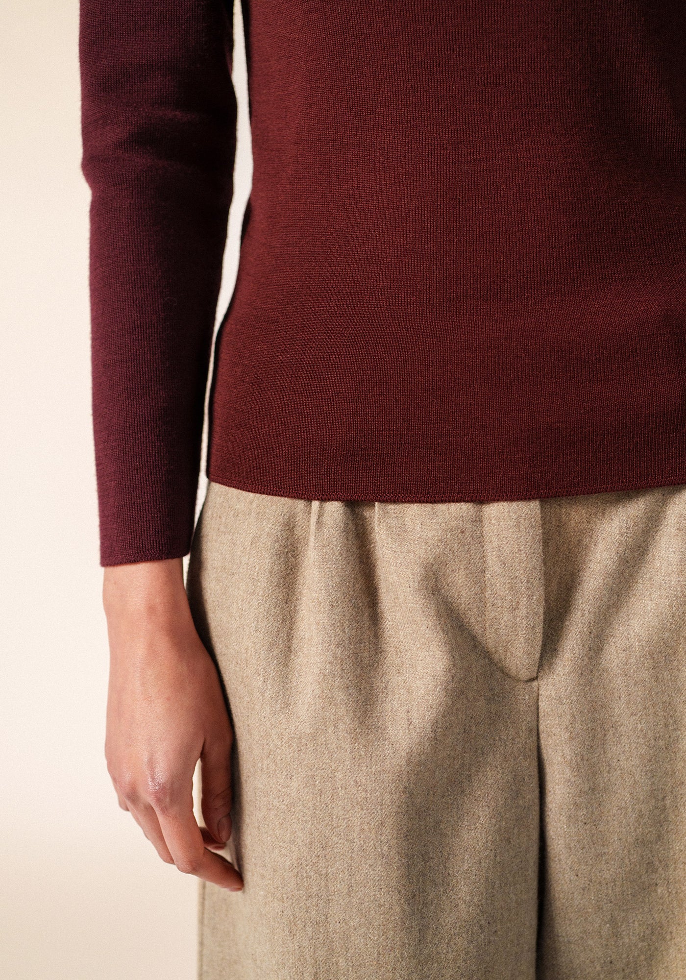 Marée sailor jumper (TWEED)