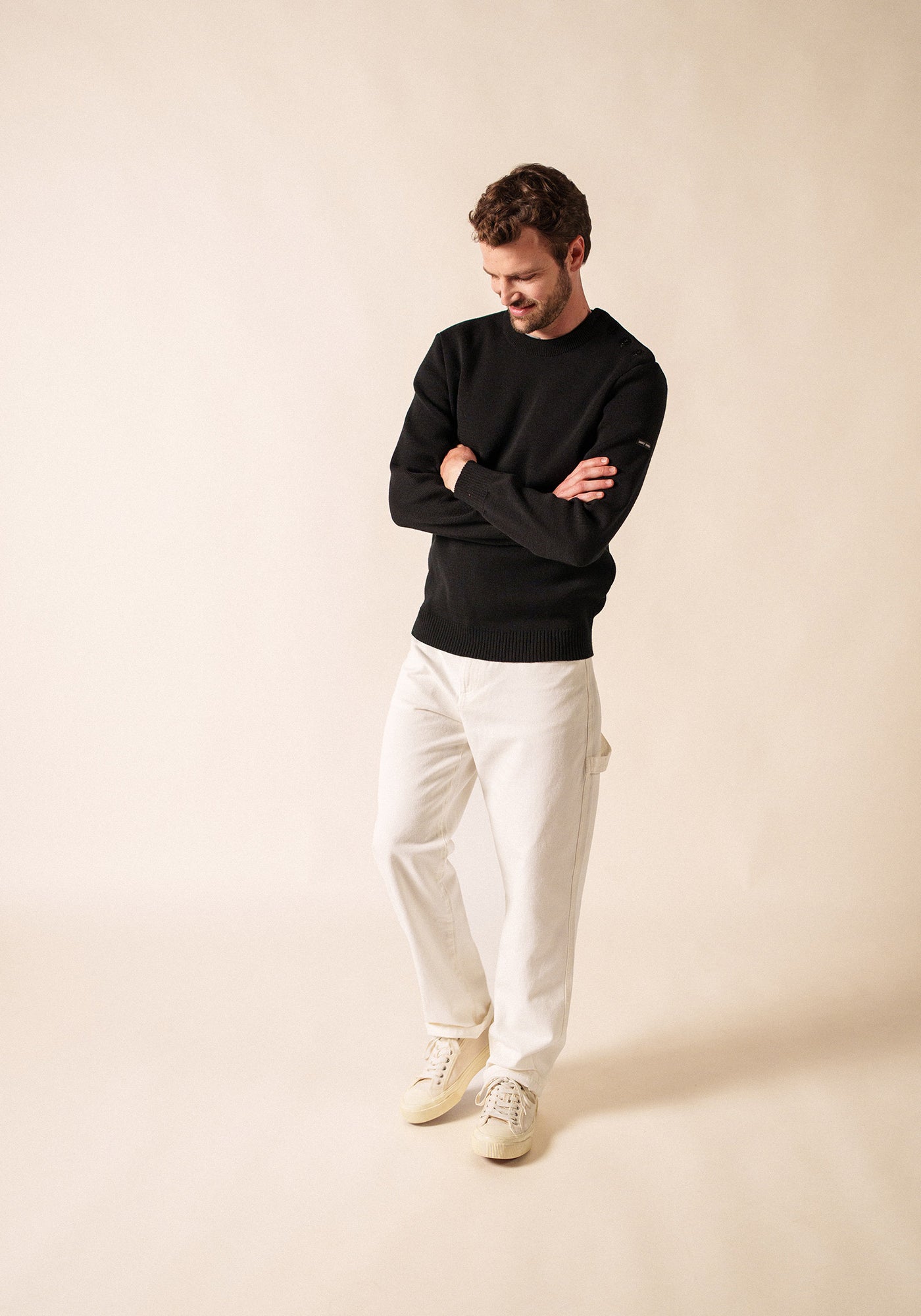 Cancale sailor jumper (NOIR)