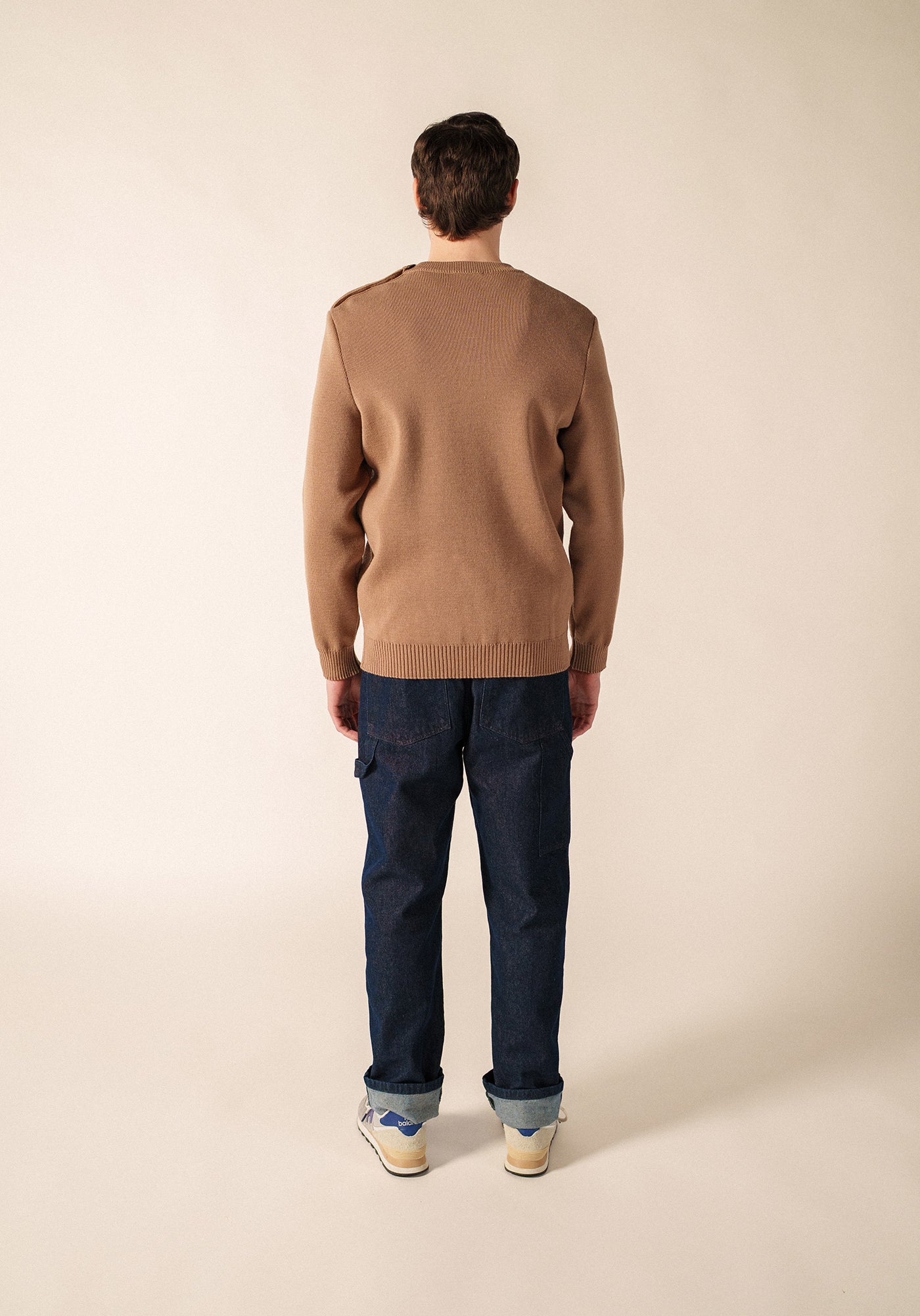 Cancale sailor jumper (BEIGE FONCE)