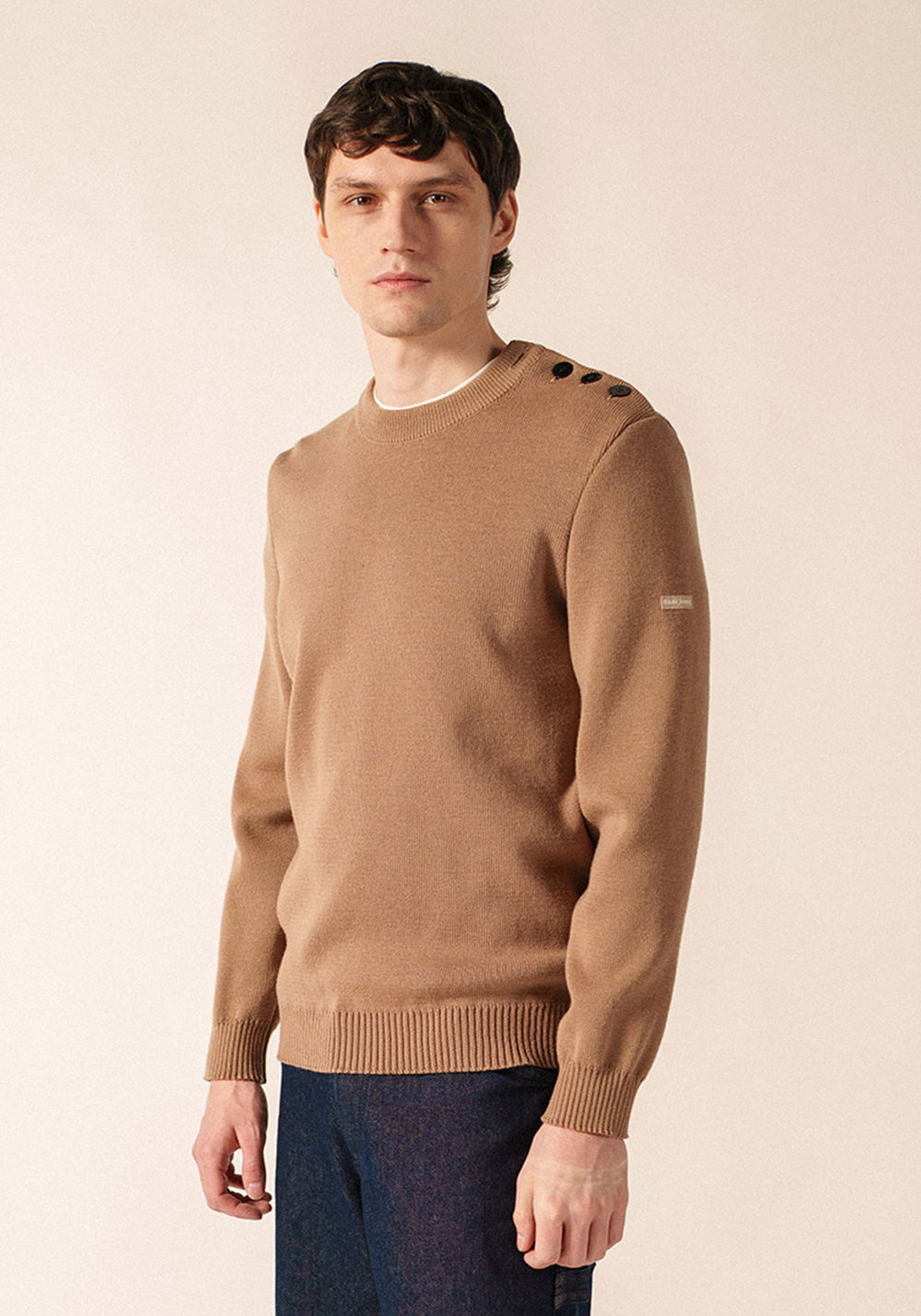 Cancale sailor jumper (BEIGE FONCE)