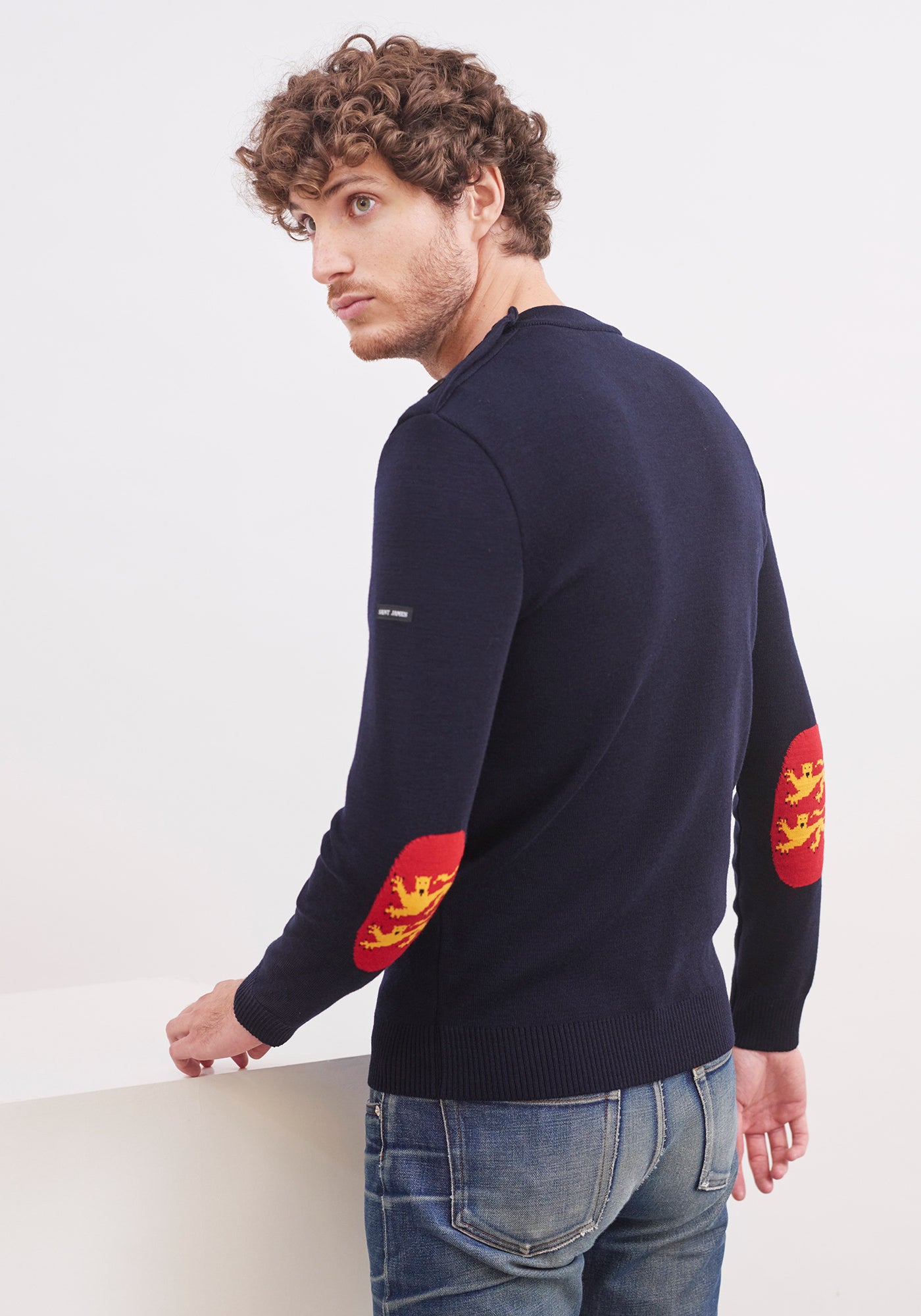 Mondiovision Normandie jumper (NAVY/MULTICO)