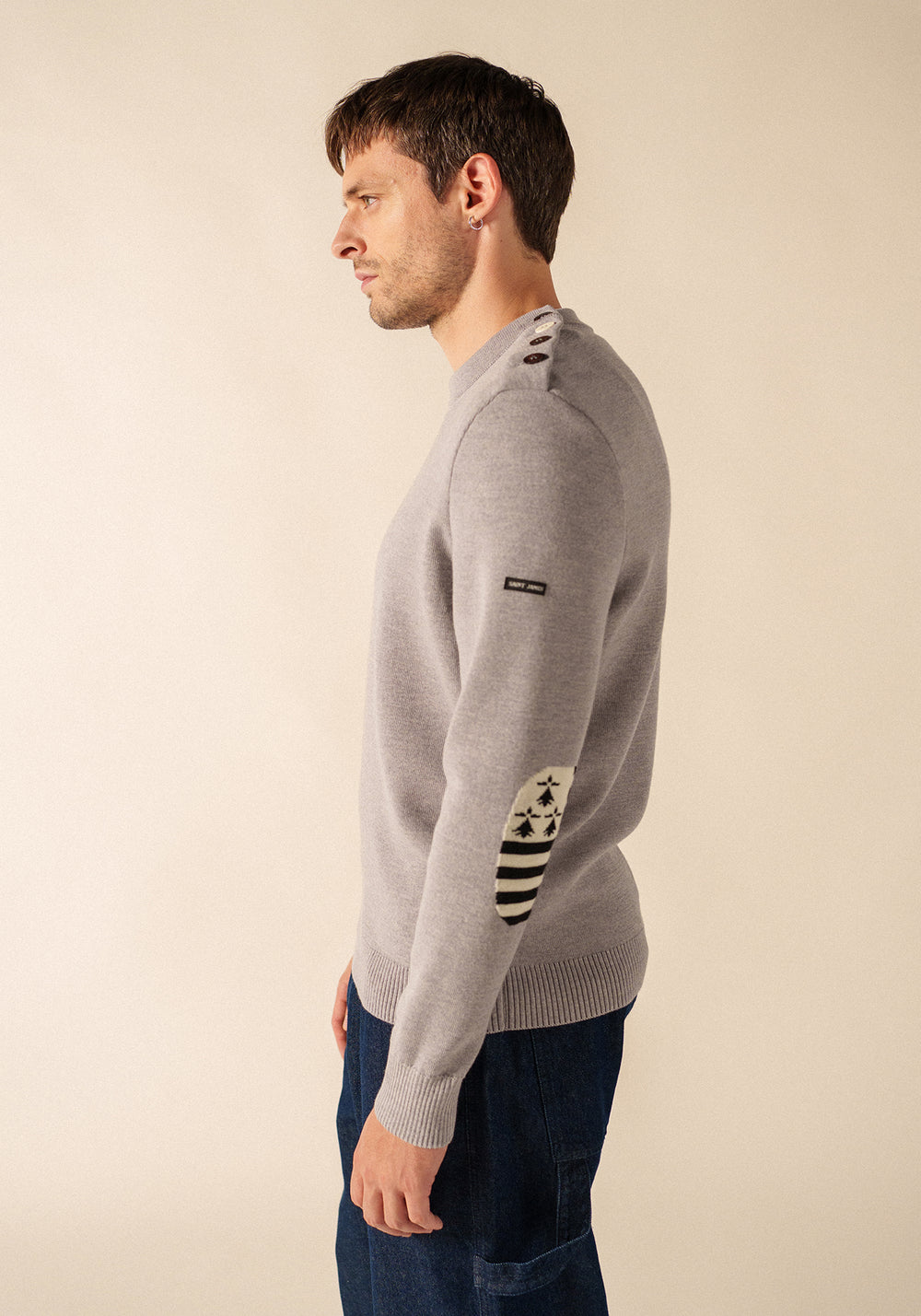 Jersey Mondiovision Bretagne (PERLE CHINE/MULTICO)