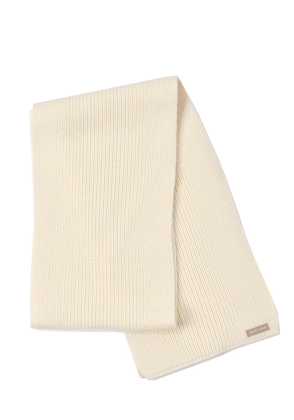 Canoe scarf - in purl knit (ECUME)