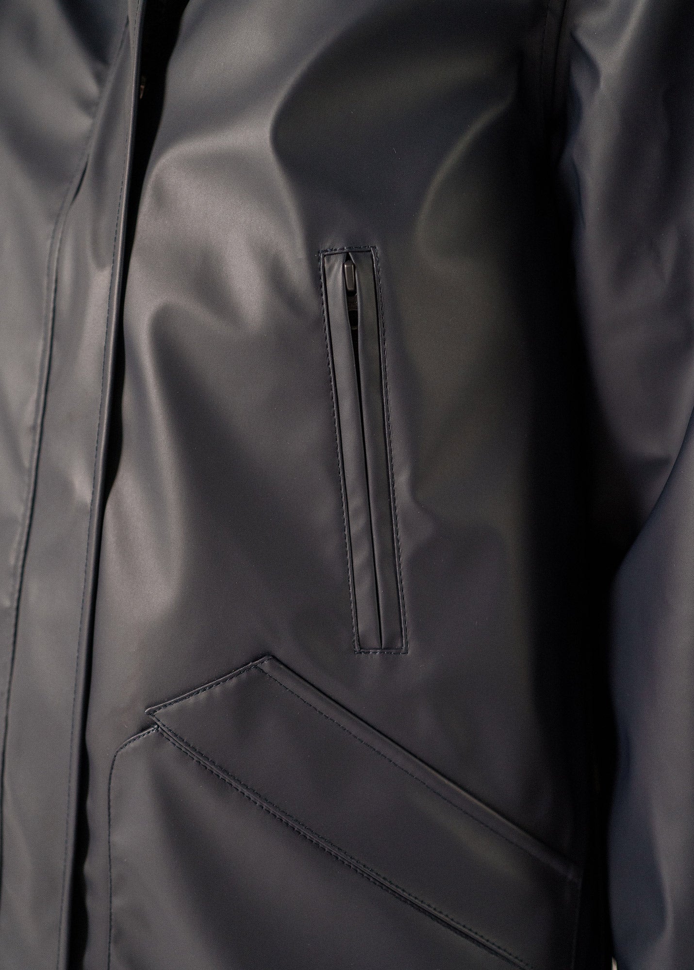 Ste Morgane parka waterproof, striped jersey lining | SAINT JAMES