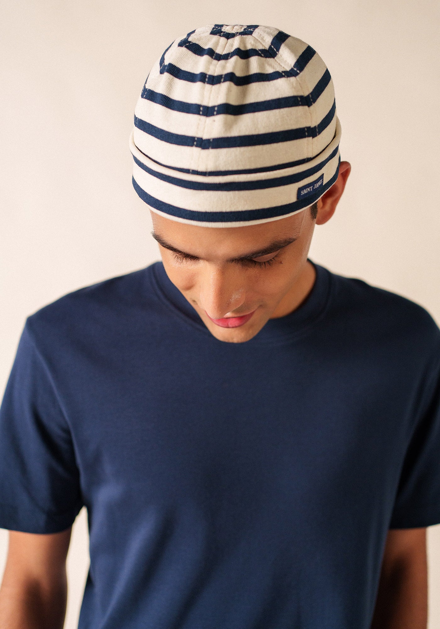 Miki Mériden cap (ECRU/MARINE)