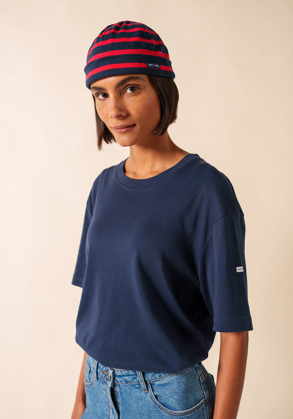 Miki Mériden cap (MARINE/TULIPE)