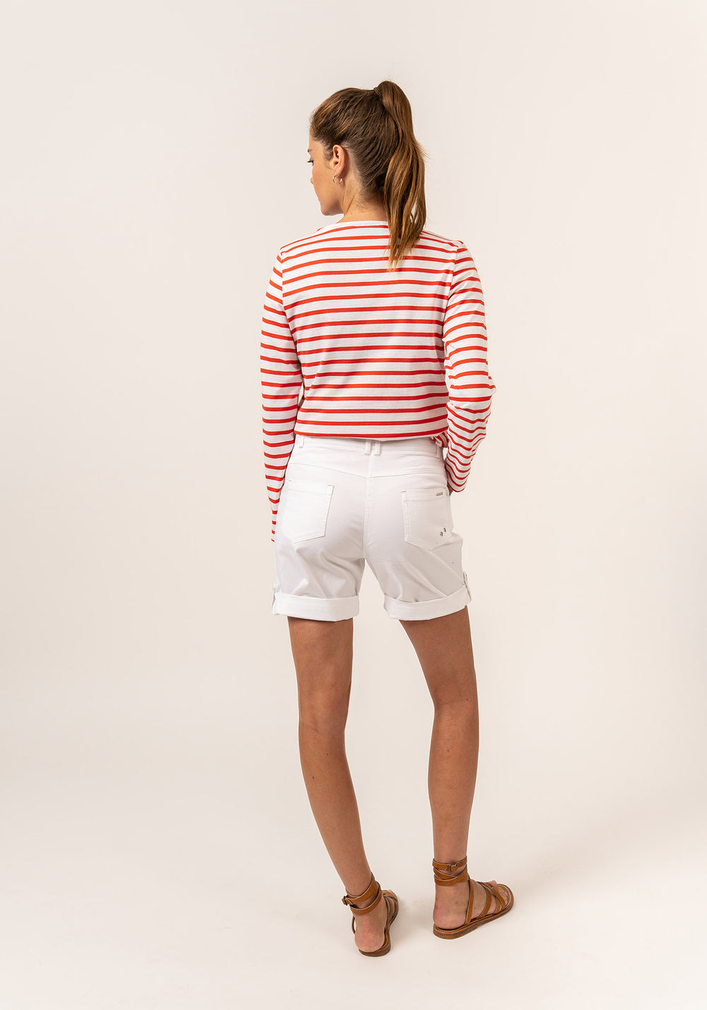 Marie Couleur shorts (BLANC)