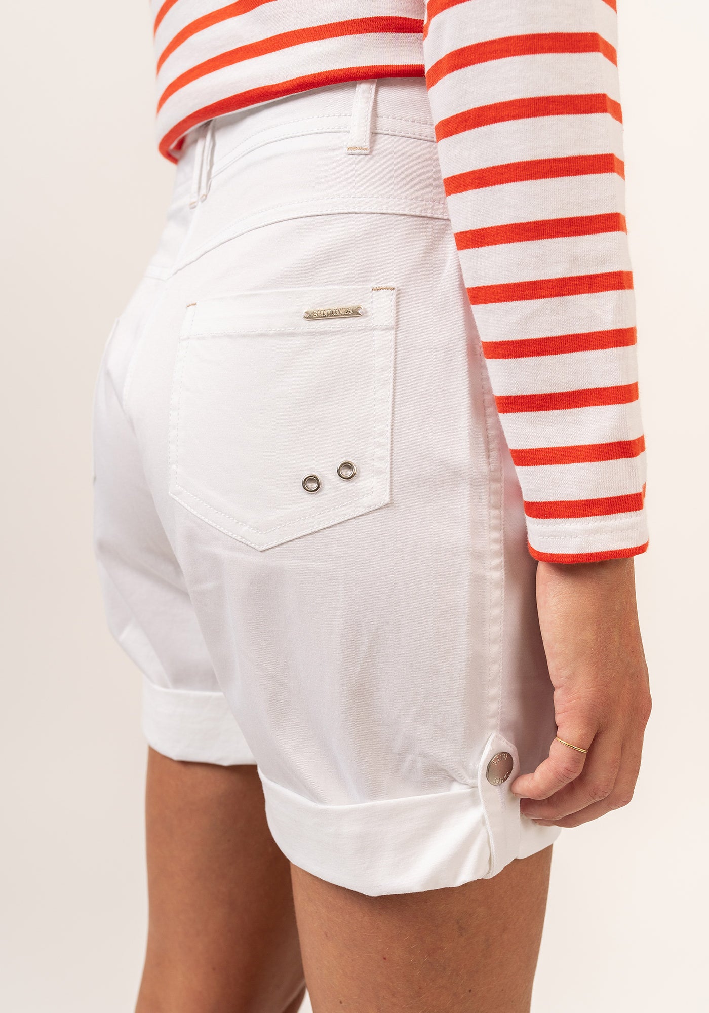 Marie Couleur shorts (BLANC)