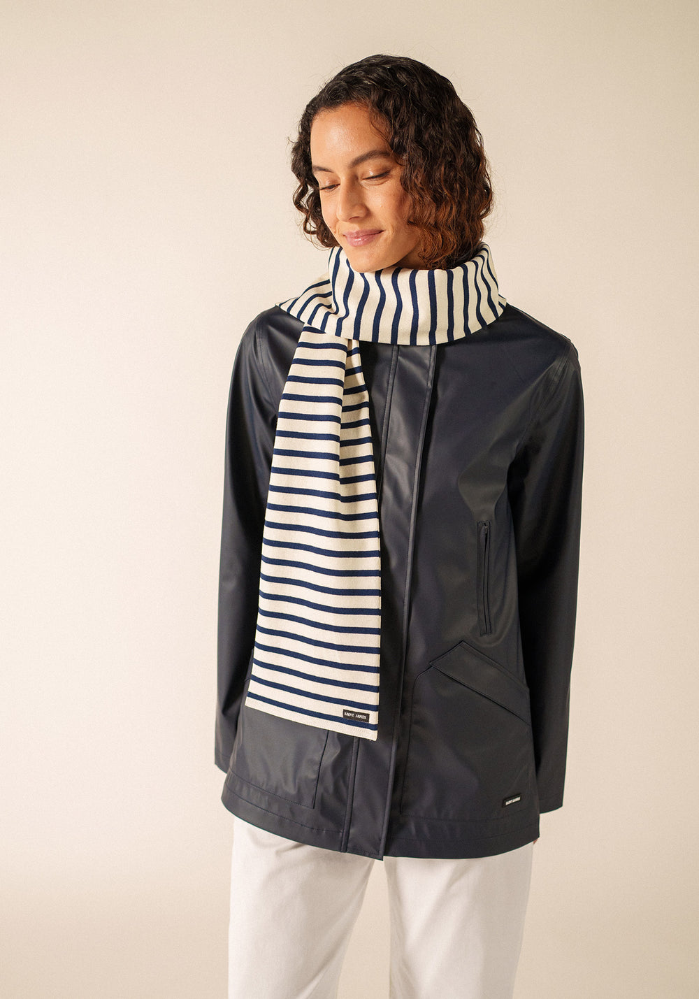 Bufanda Adam (ECRU/MARINE)