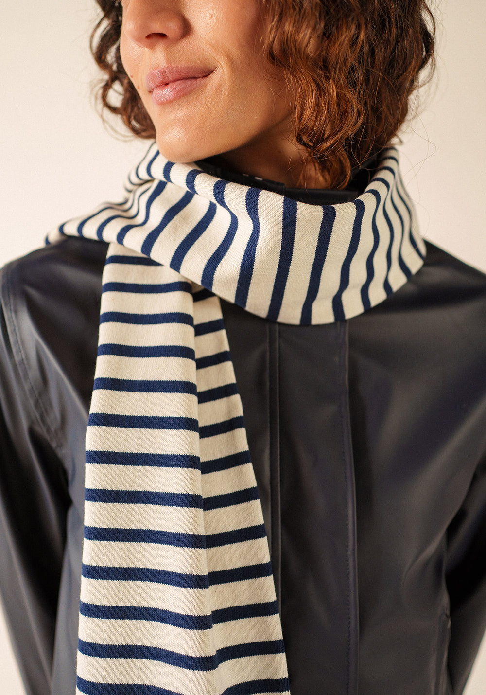 Bufanda Adam (ECRU/MARINE)