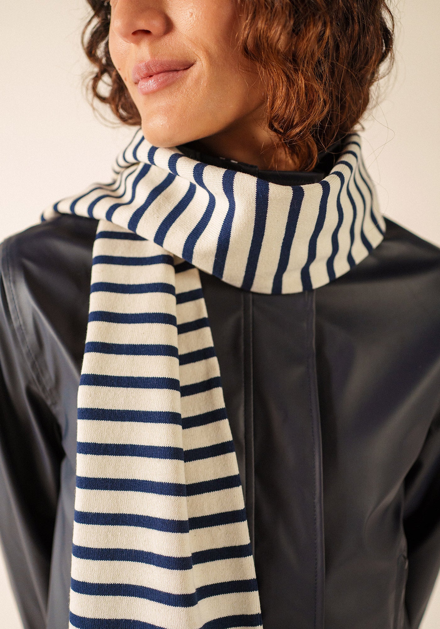 Bufanda Adam (ECRU/MARINE)