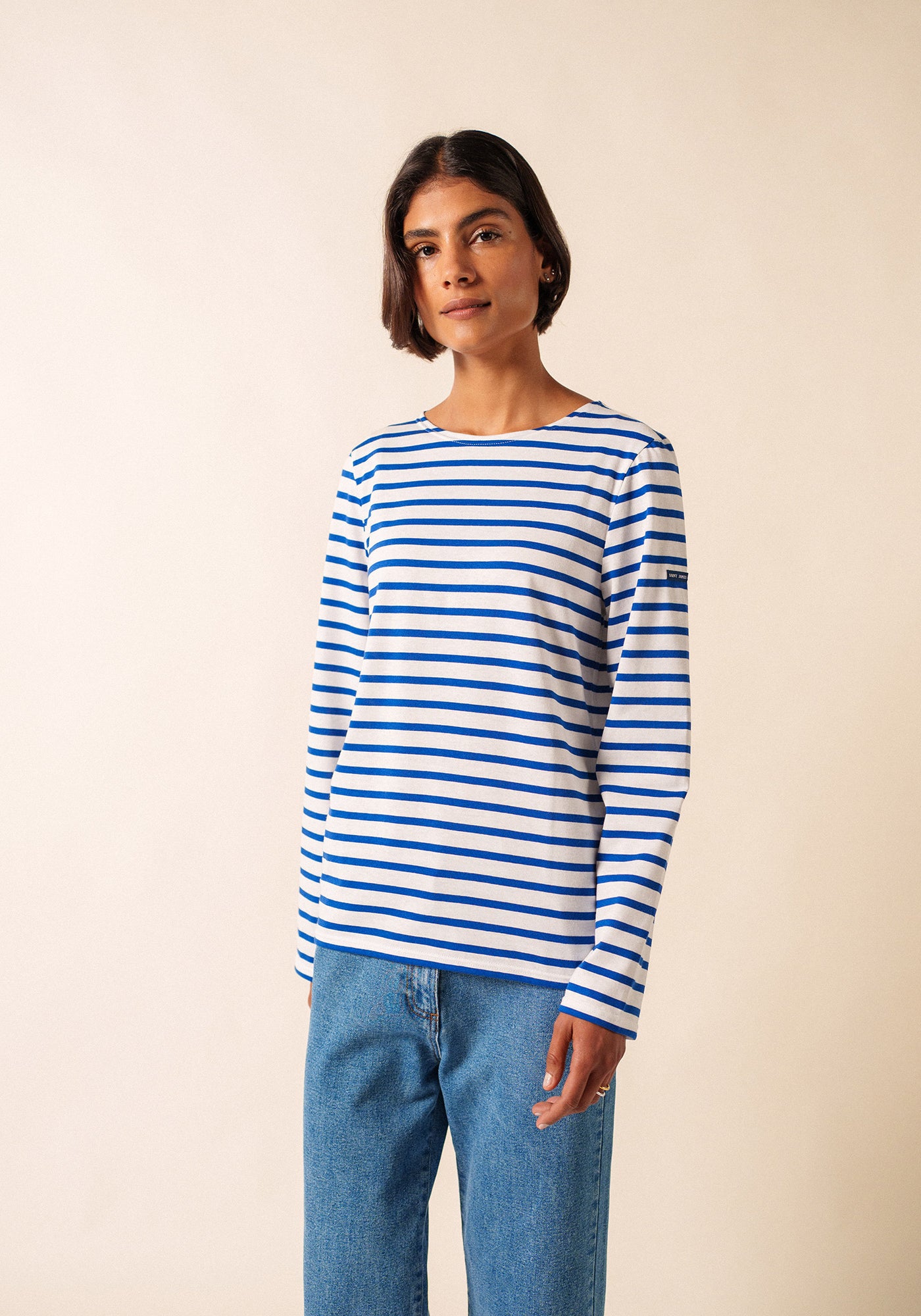 Minquiers Breton shirt (NEIGE/GITANE)