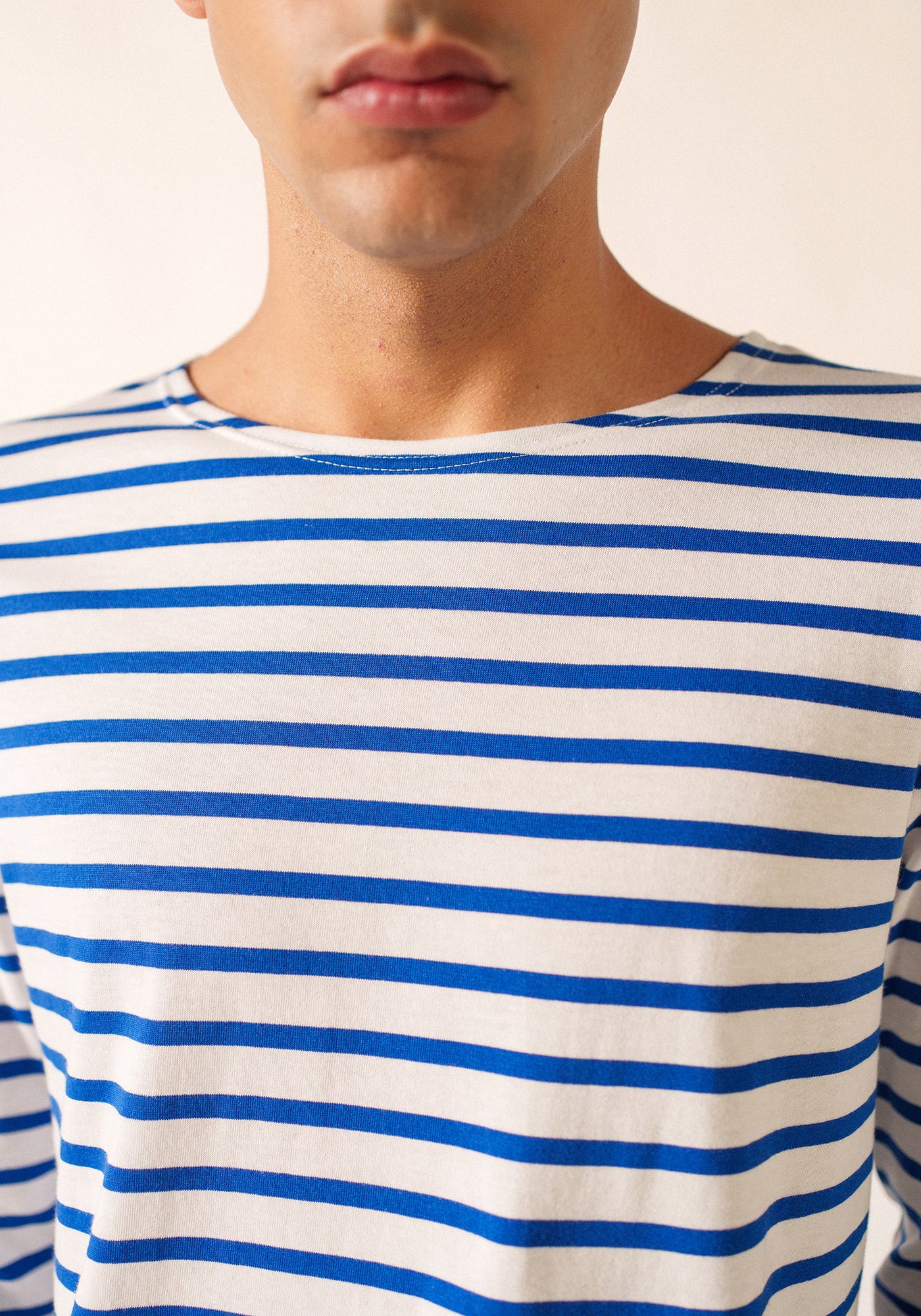 Minquiers Breton shirt (NEIGE/GITANE)