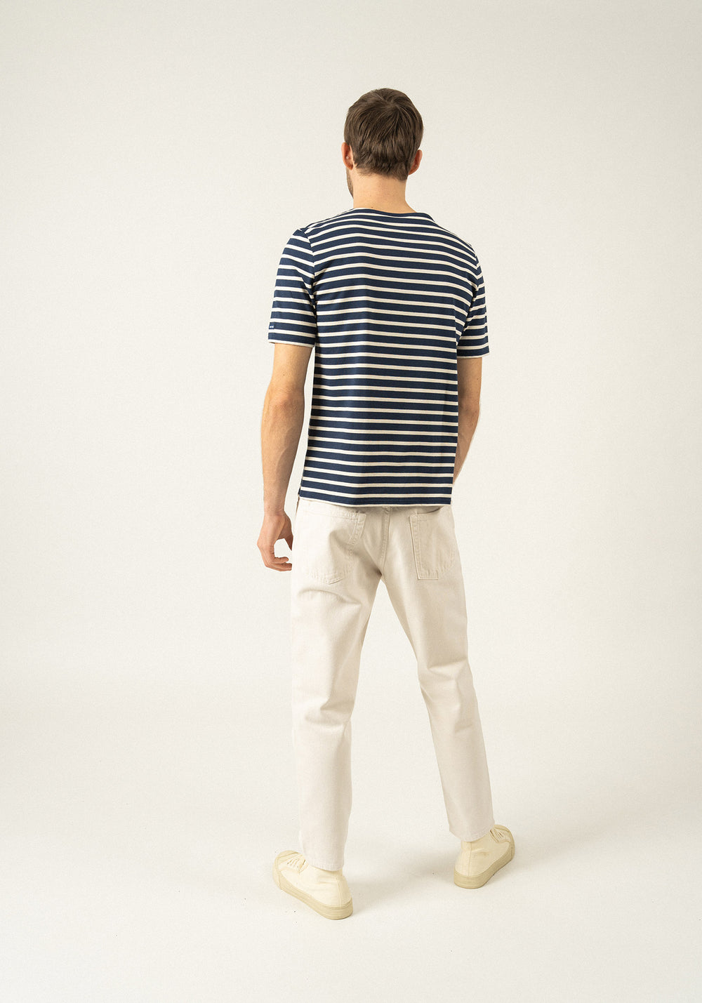 Levant Breton shirt (MARINE/ECRU)
