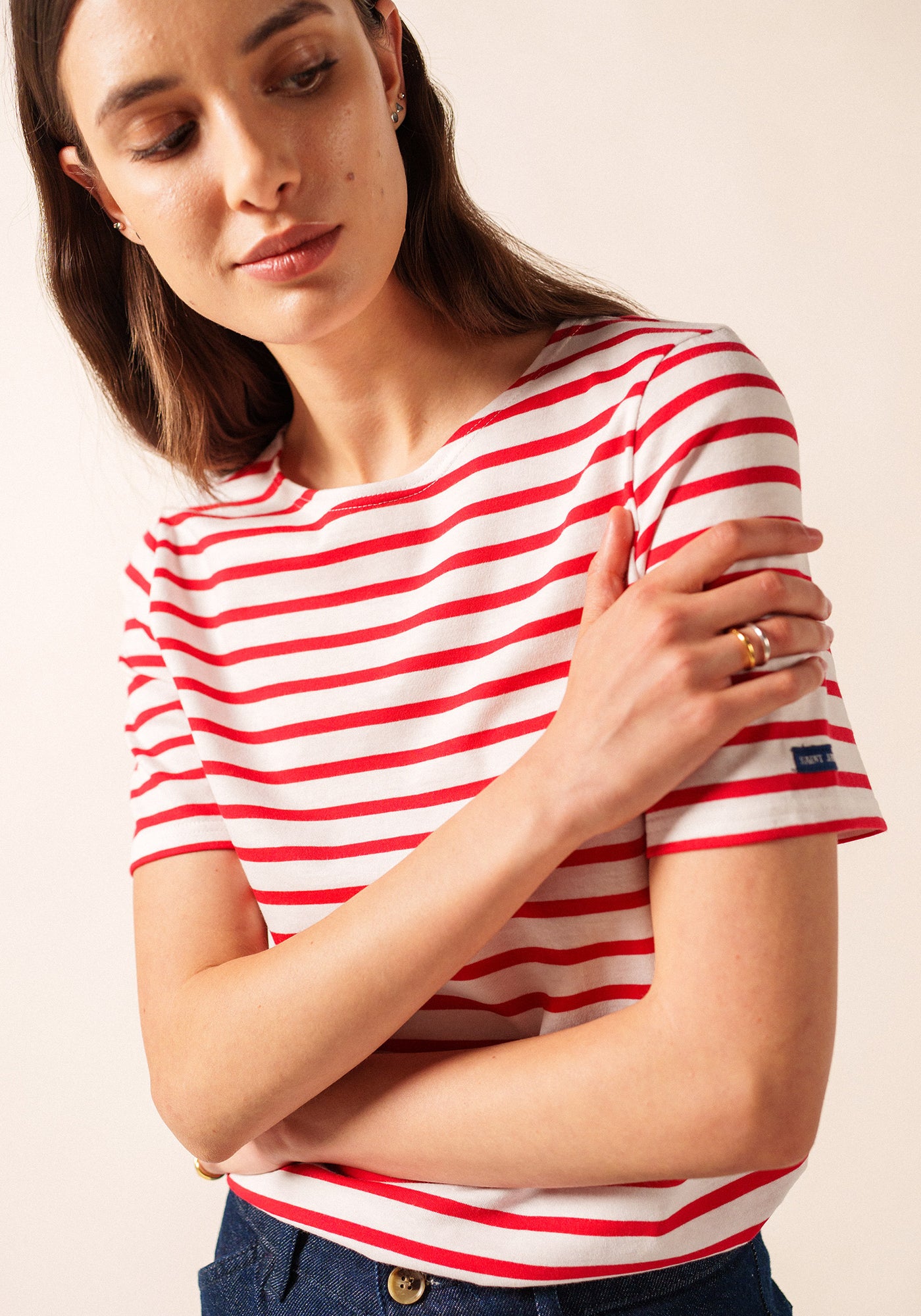 Camisa bretona levantina (NEIGE/TULIPE)