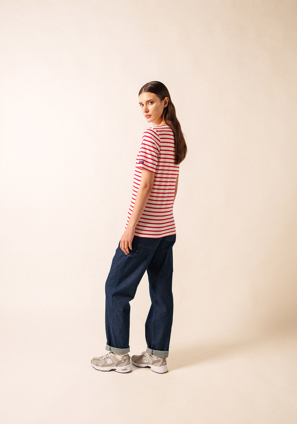 Levant Breton shirt (NEIGE/TULIPE)