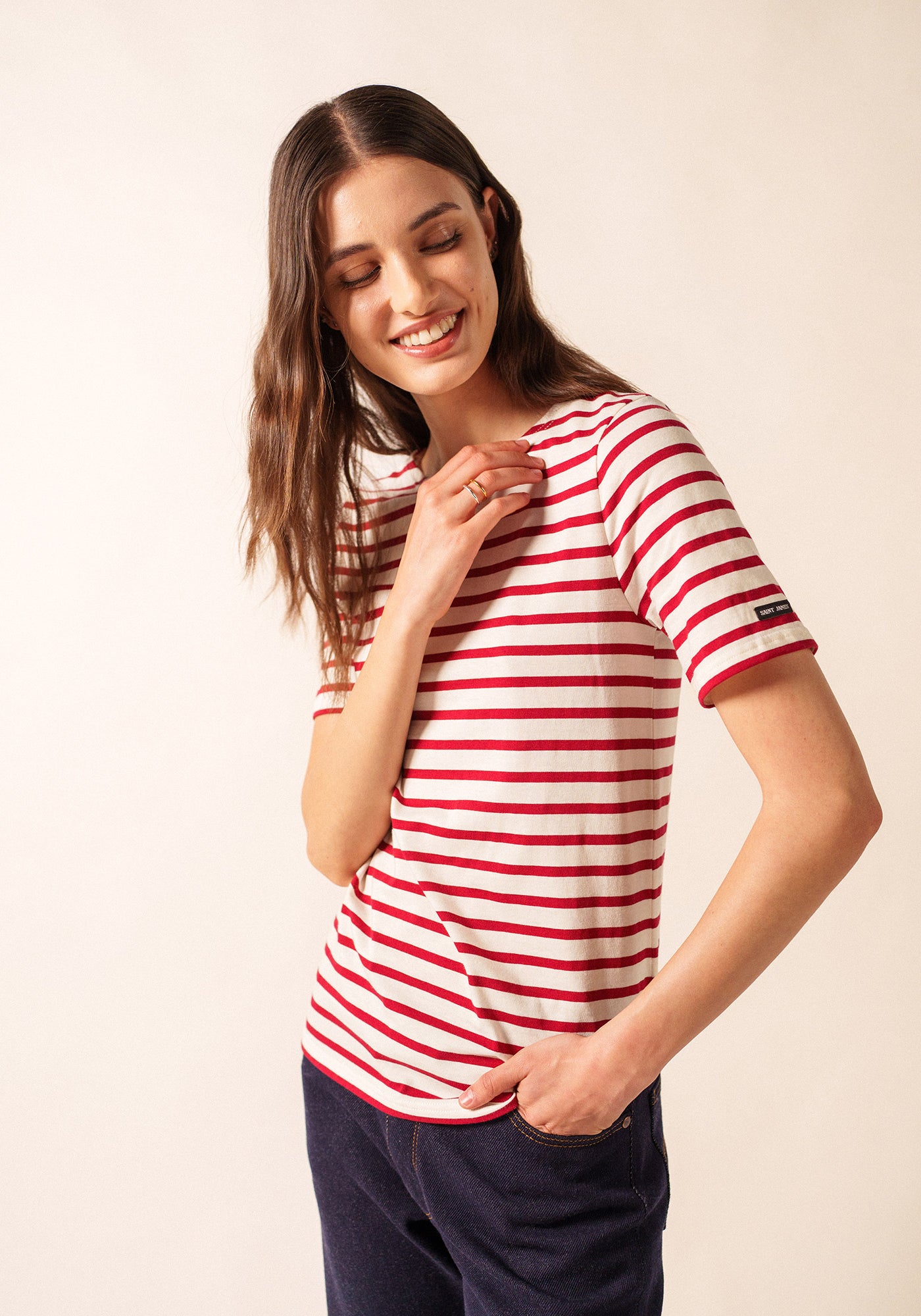 Levant Breton shirt (ECRU/PERSAN)