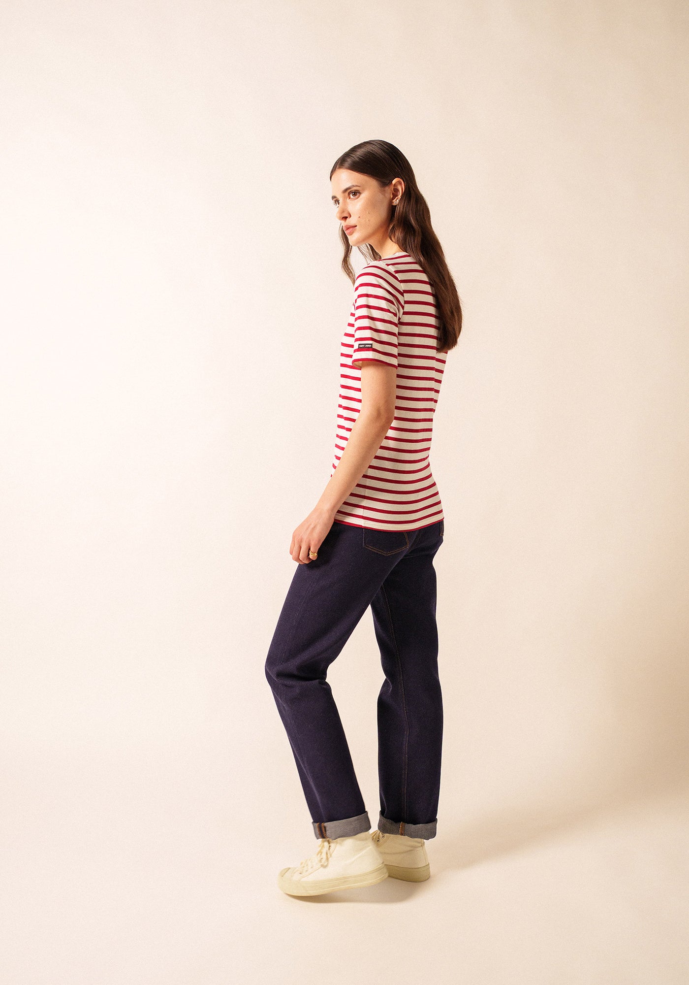 Levant Breton shirt (ECRU/PERSAN)