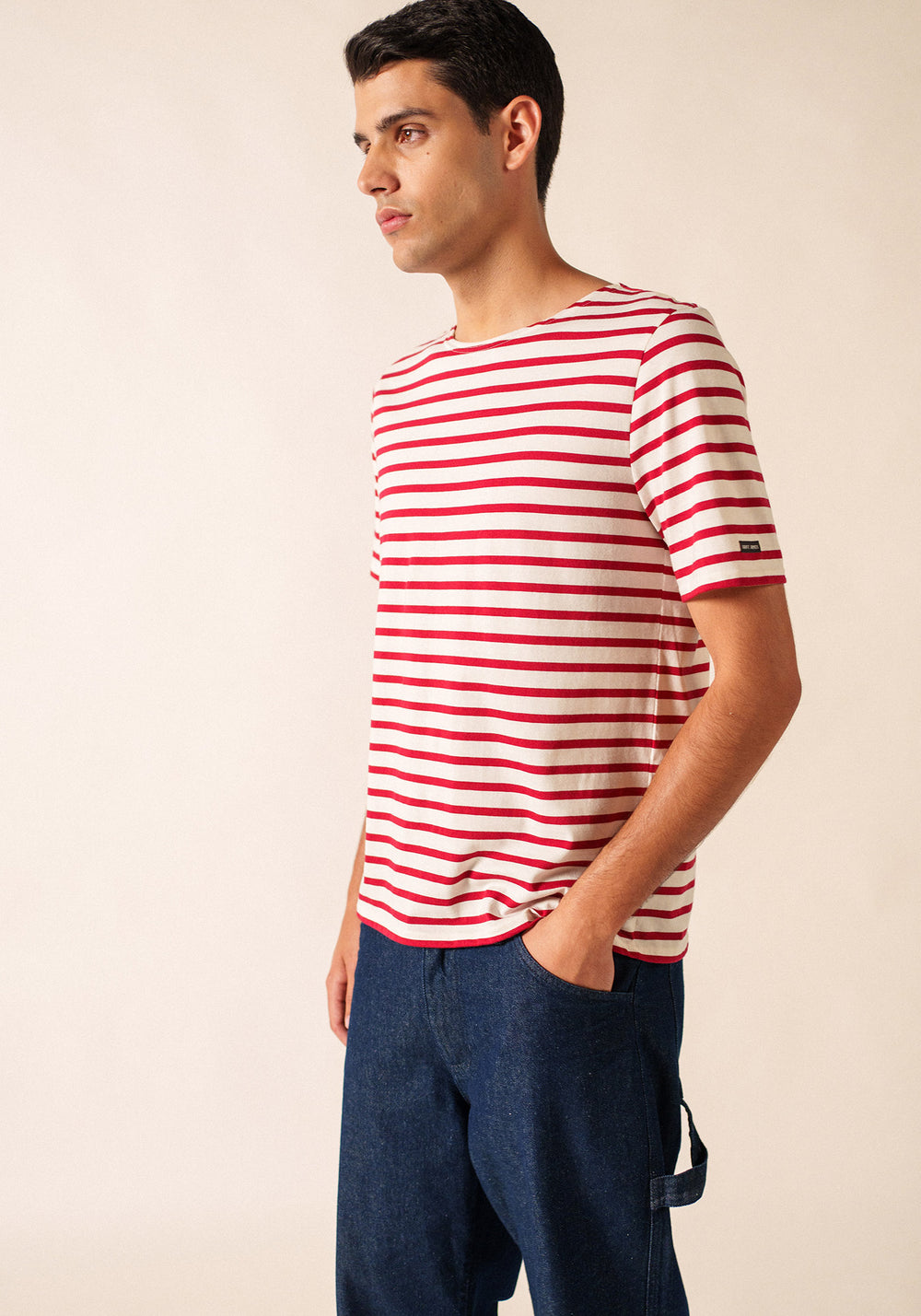 Levant Breton shirt (ECRU/PERSAN)