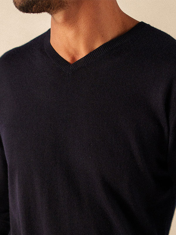 Trieste Jumper - V-neck - Men • SAINT JAMES [EU]