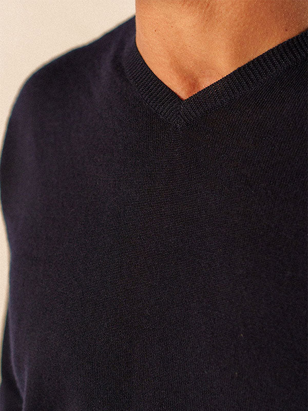 Trieste Jumper - V-neck - Men • SAINT JAMES [EU]