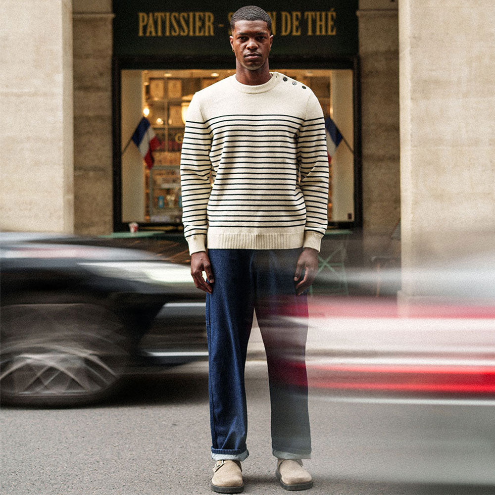 SAINT JAMES Official Website | Sailor jumpers, sailor striped