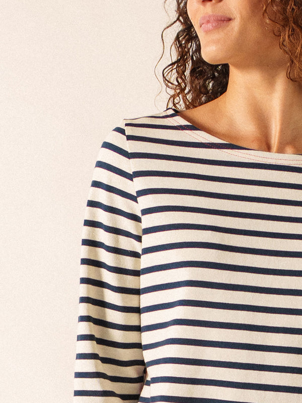 Costuras decorativas en contraste