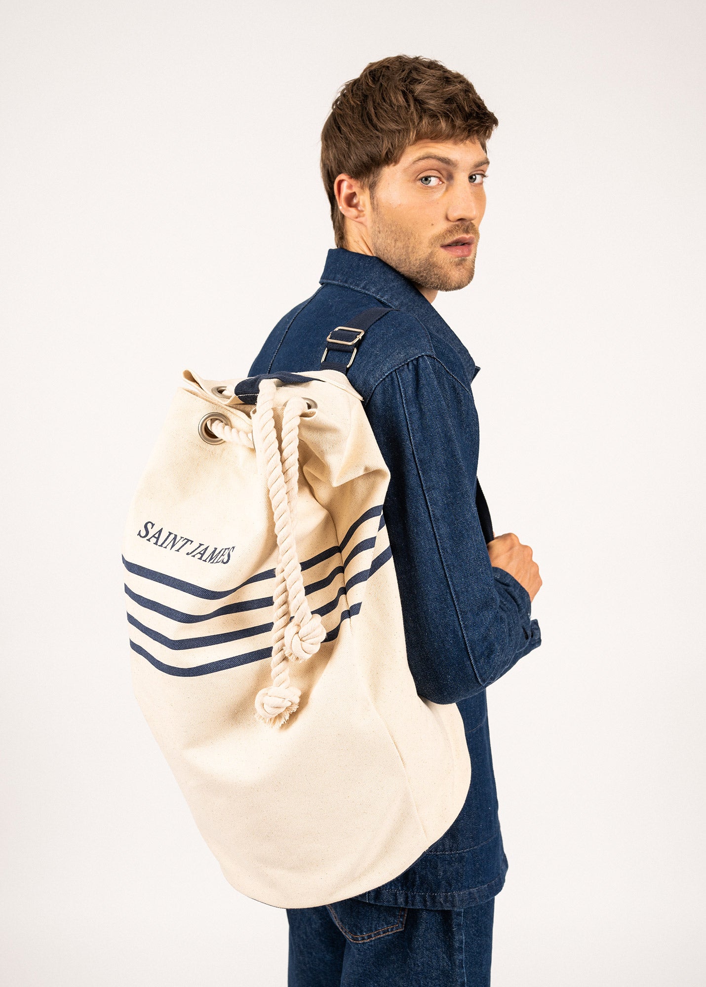 トートバッグ SAINT JAMES Petit Coeur (002) BSJU241KR34002 SAINT JAMES(セントジェームス) トートバッグ(レディース
