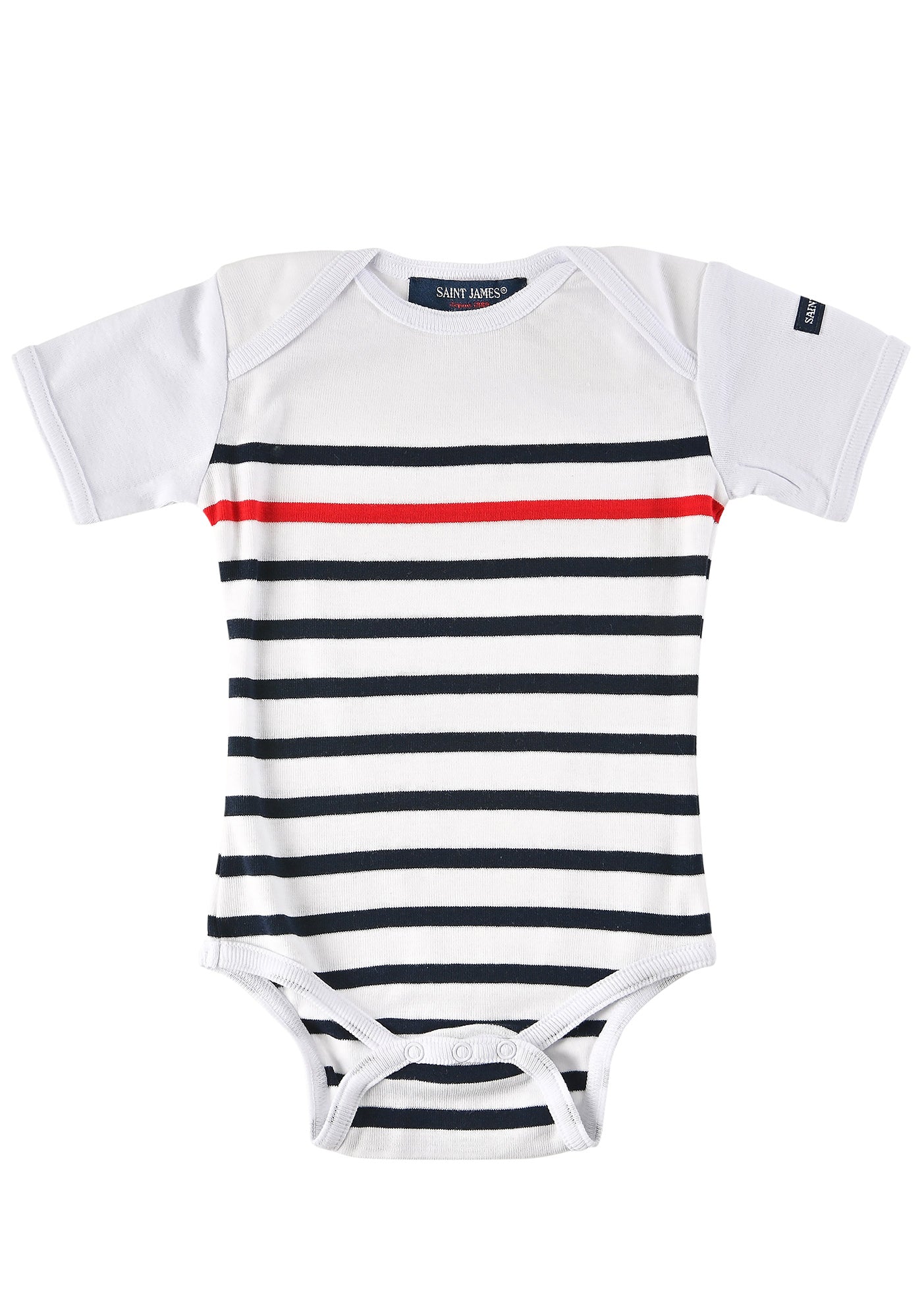 Naval bodysuit gift box (BLANC/MARINE/TULIPE)