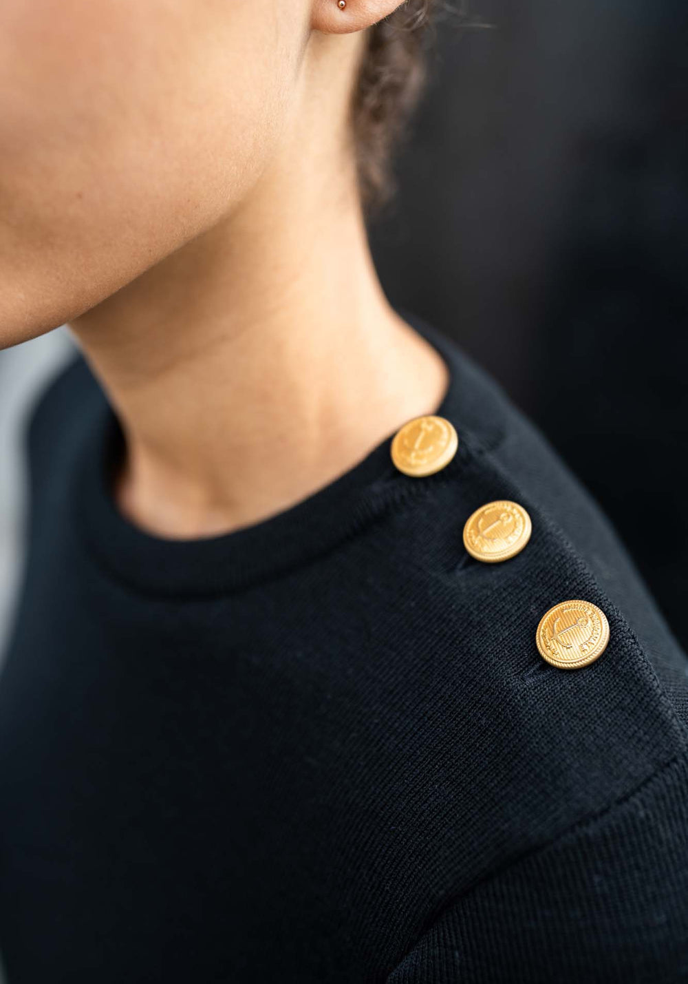 Astrolabe sailor jumper x Marine nationale (NOIR)