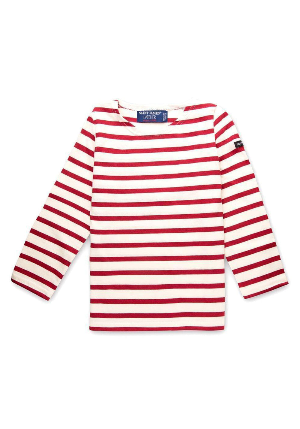 Miniquiers kids Breton shirt (ECRU/PERSAN)