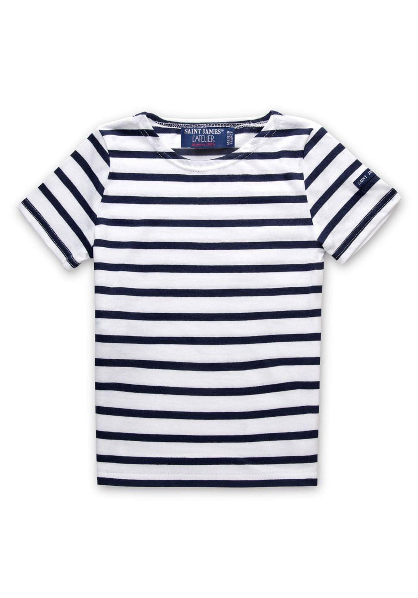 Levant kid Breton shirt (NEIGE/MARINE)