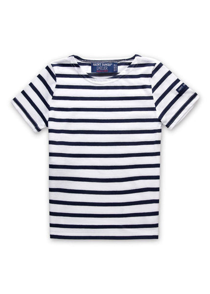 SAINT JAMES コットン Tシャツ SAINT JAMES（セントジェームス）Tシャツ・カットソー 白 サイズ