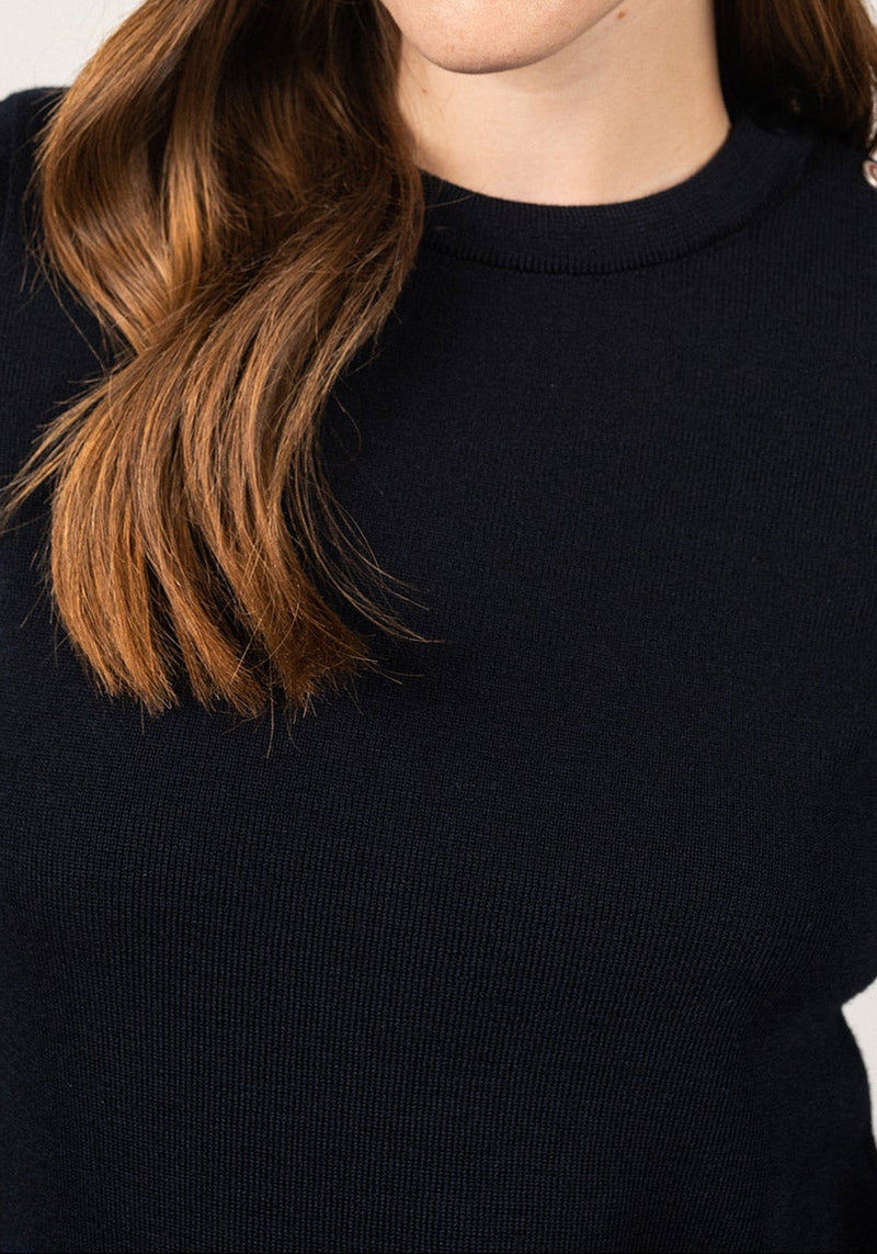 Brégançon sailor jumper with elbow patches - SAINT JAMES x Comédie Française (NAVY)