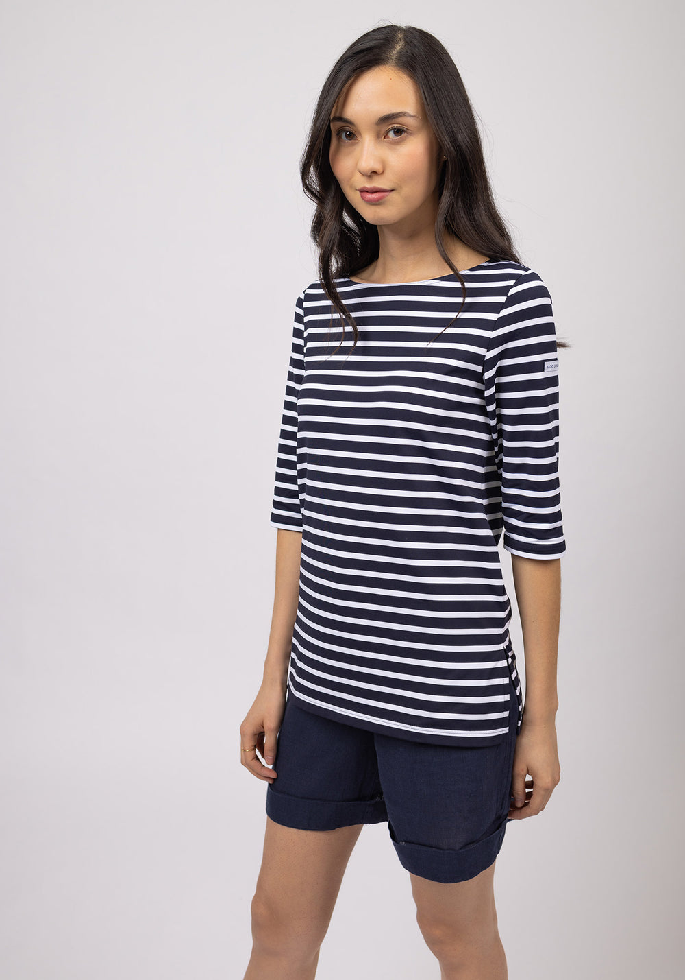 Phare Breton shirt (NAVY/NEIGE)