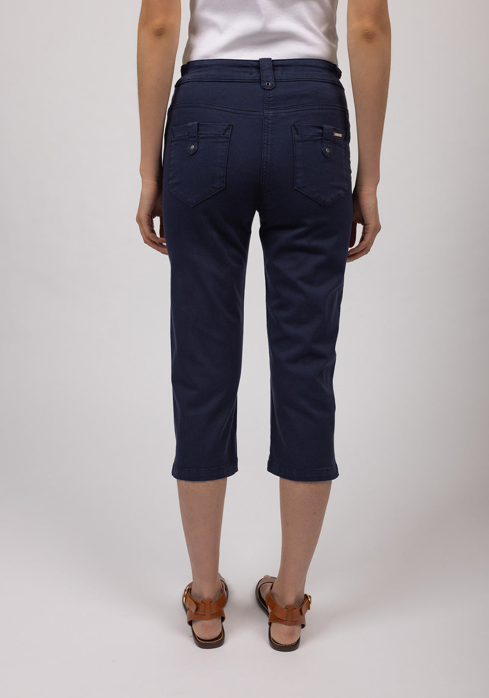 Elodie Capri pants (MARINE)