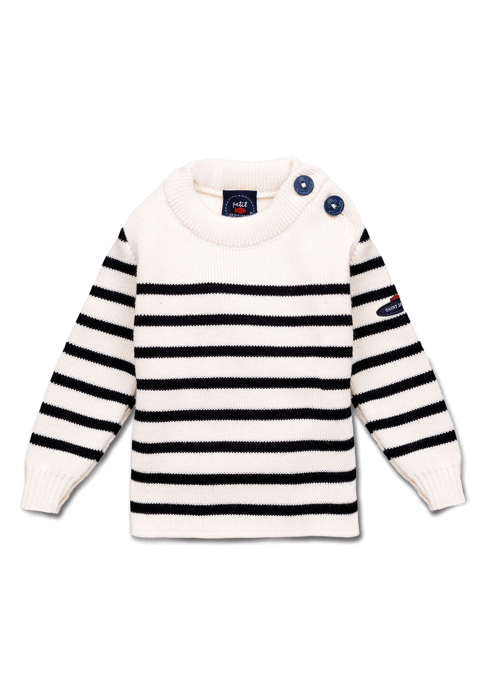 Moussaillon baby jumper (ECUME/NAVY)