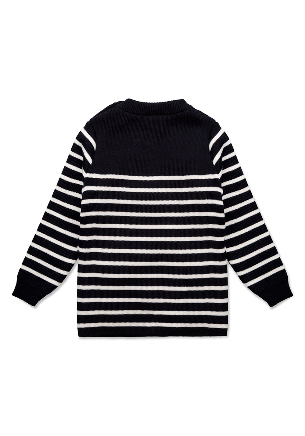 Moussaillon baby jumper (NAVY/ECUME)