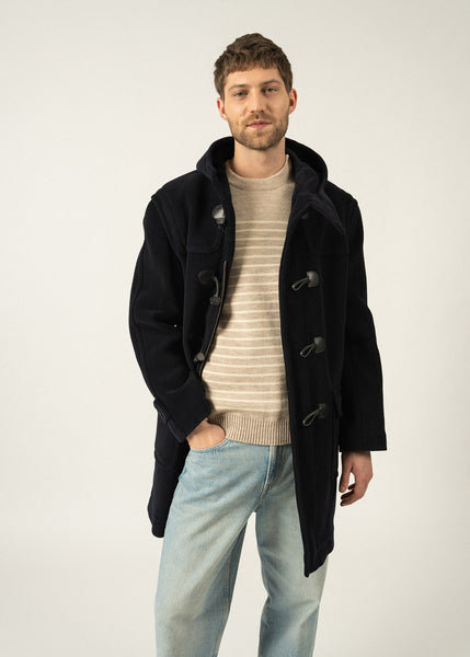 Saturne classic duffle-coat in wool | SAINT JAMES Official website