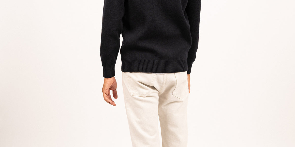 Cancale sailor jumper regular fit, in pure new wool | Saint James ...